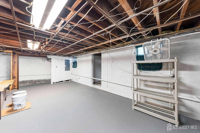 109 Russell St, Woodbridge Proper, NJ 07095 - basement featuring electric panel