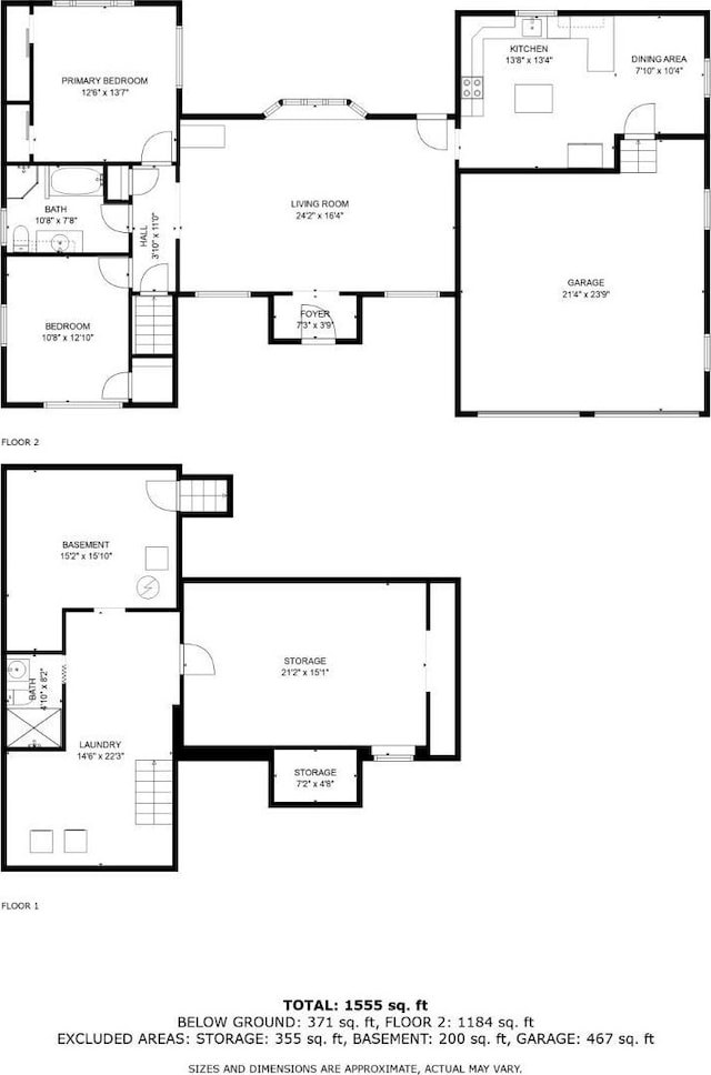 109 Russell St, Woodbridge Proper, NJ 07095 - view of floor plan / room layout