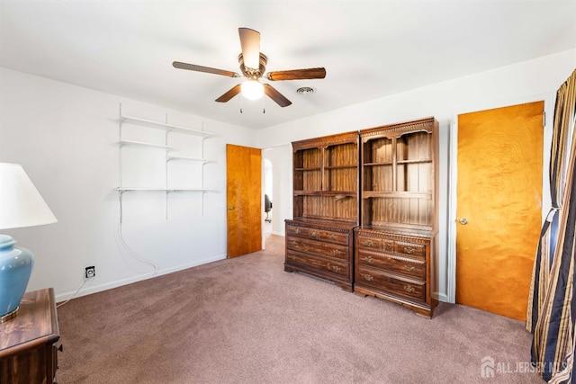 109 Russell St, Woodbridge Proper, NJ 07095 - carpeted bedroom featuring baseboards and ceiling fan