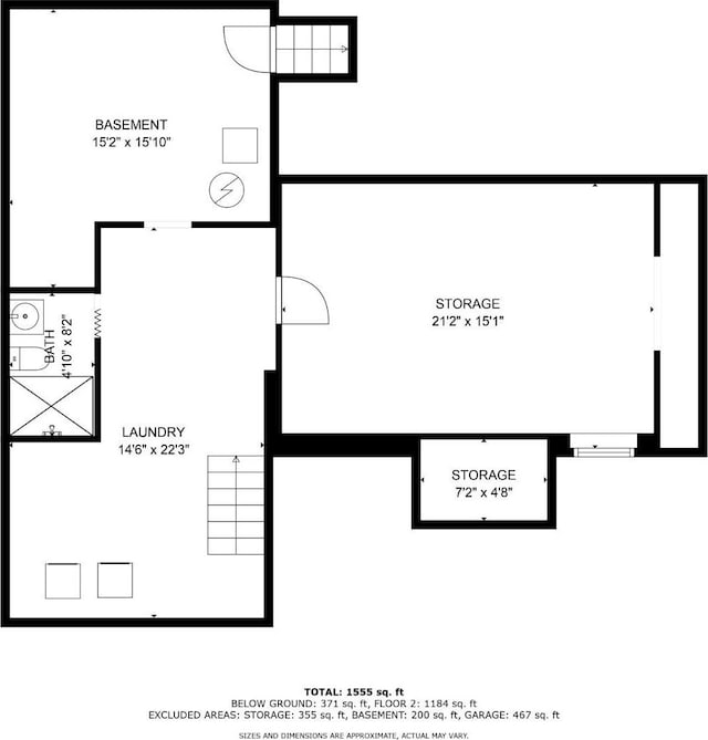 109 Russell St, Woodbridge Proper, NJ 07095 - view of floor plan / room layout