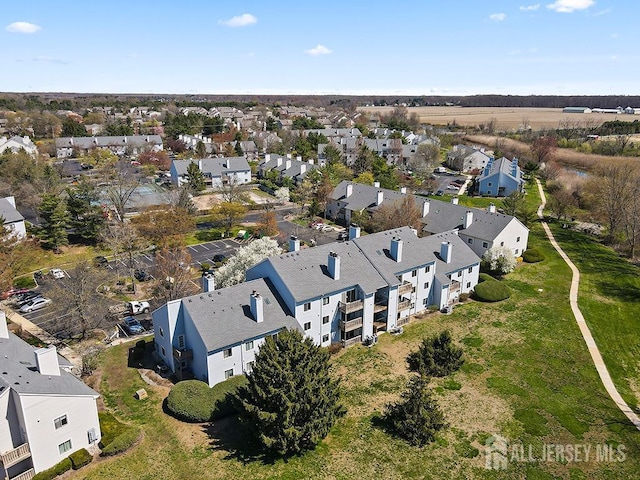 1010 Aspen Dr, Plainsboro, NJ 08536 - aerial view of property's location with nearby suburban area