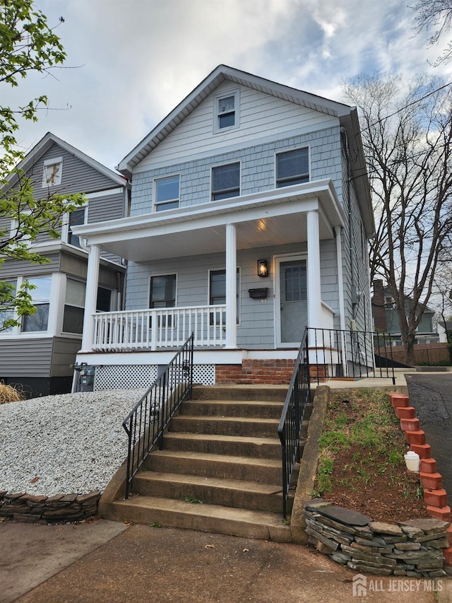 53 Suydam St, New Brunswick, NJ 08901 - traditional style home with covered porch