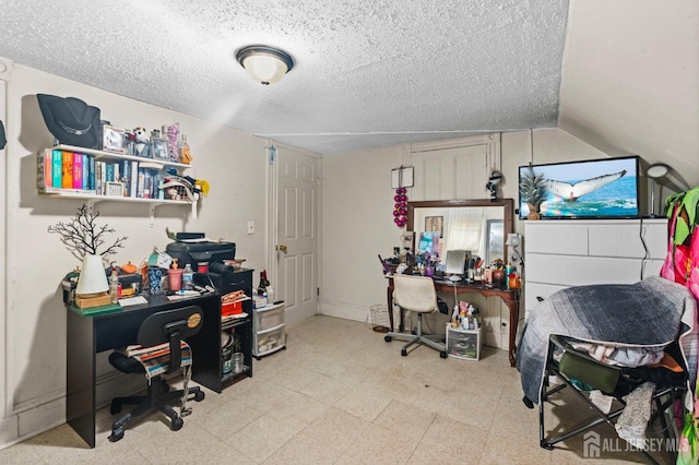 209 New St, New Brunswick, NJ 08901 - office space featuring a textured ceiling and light floors