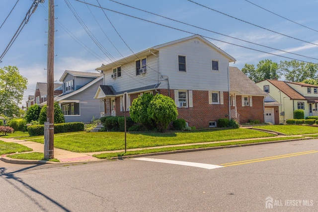 137 Safran Ave, Edison, NJ 08837 - traditional-style house featuring brick siding and a front lawn