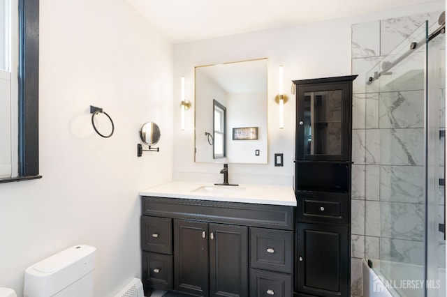 137 Safran Ave, Edison, NJ 08837 - bathroom with vanity and combined bath / shower with glass door
