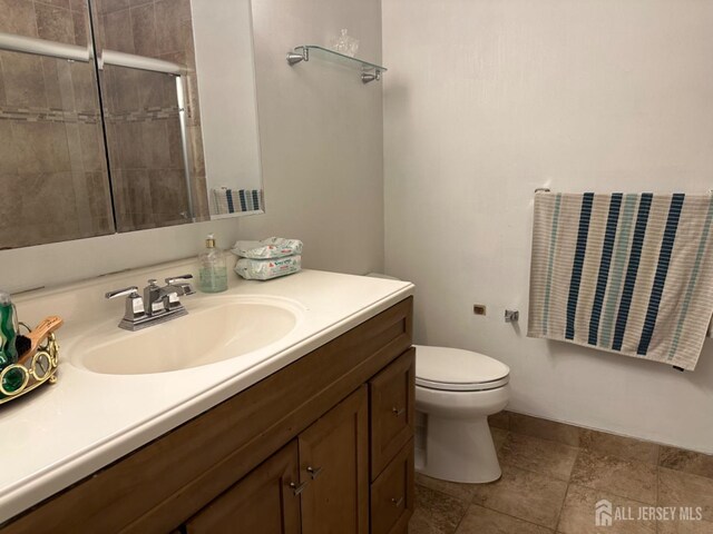 1202 Harbor Club Dr, Sayreville, NJ 08859 - full bathroom with toilet, vanity, and a tile shower