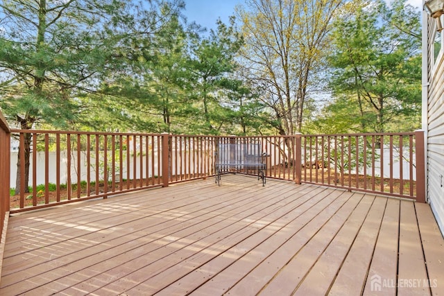view of deck