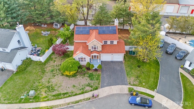 aerial view