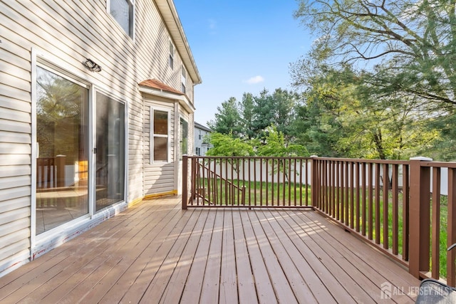 view of deck