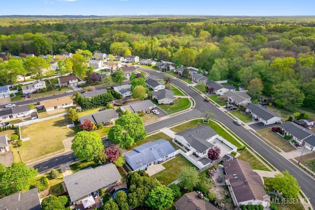 32 Drake Ave, Monroe, NJ 08831 - aerial view of residential area with a forest