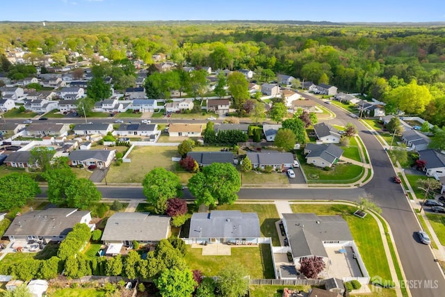 32 Drake Ave, Monroe, NJ 08831 - aerial perspective of suburban area featuring a forest