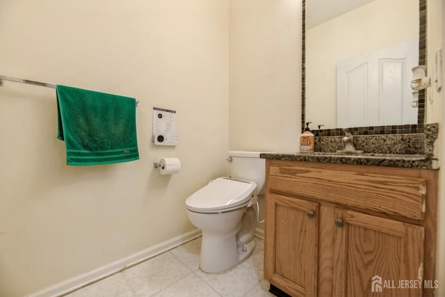 1404 Yarrow Cir S, Brunswick, NJ 08810 - bathroom with vanity and tile patterned flooring