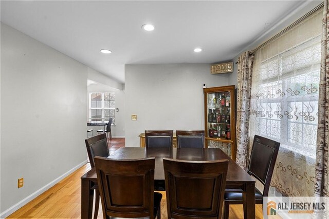 19 Edgegrove St, Edison, NJ 08837 - dining room featuring healthy amount of natural light, wood finished floors, and recessed lighting