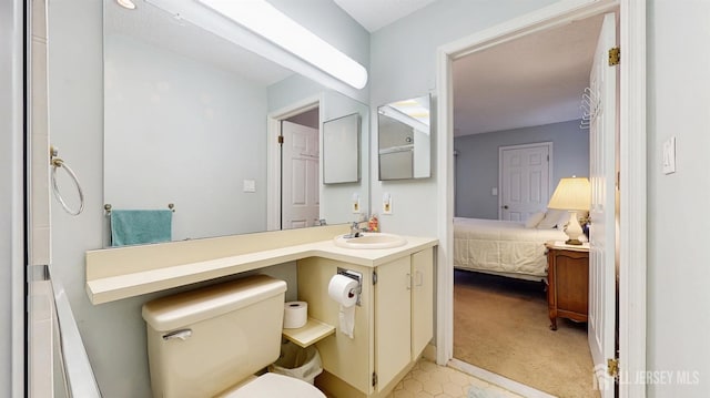 234 Wycoff Way E, Brunswick, NJ 08816 - bathroom featuring ensuite bath, toilet, and vanity