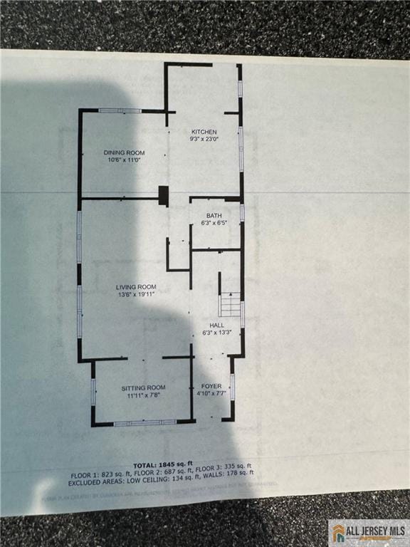 6 Hermann St, Carteret, NJ 07008 - floor plan / room layout