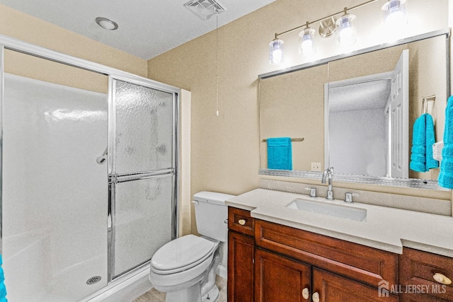 6-A Aspen Plz, Monroe, NJ 08831 - full bath with a stall shower, vanity, and toilet
