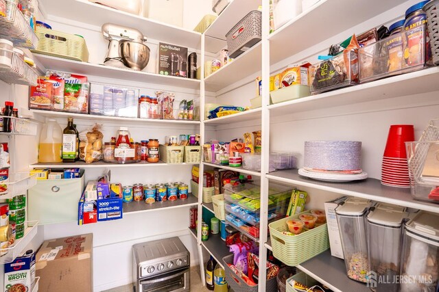view of pantry