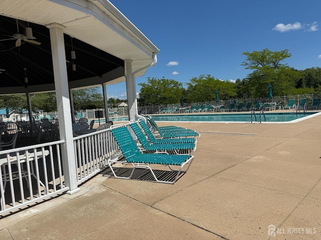 306 Kinglet Dr, Monroe, NJ 08831 - community pool with a patio