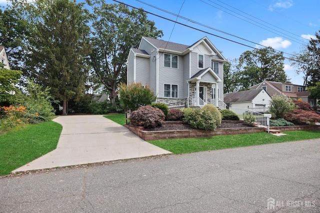 22 Sadowski Dr, Old Bridge, NJ 08857 - traditional home featuring stone siding