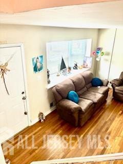 318 High St, Perth Amboy, NJ 08861 - living room with wood finished floors