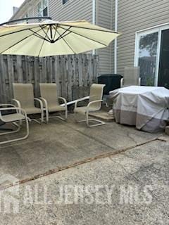 318 High St, Perth Amboy, NJ 08861 - view of patio featuring grilling area