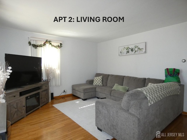 123 Heald St, Carteret, NJ 07008 - living room with light wood finished floors