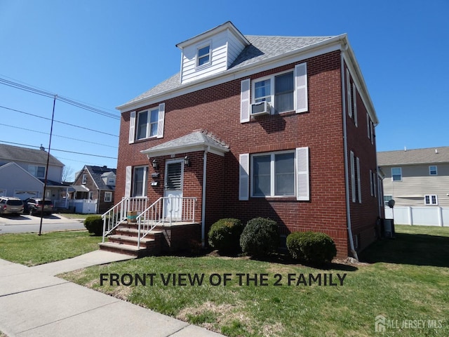 123 Heald St, Carteret, NJ 07008 - traditional style home featuring brick siding and a residential view