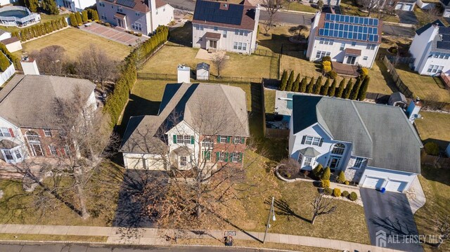 17 Larkspur Dr, South Brunswick, NJ 08810 - bird's eye view featuring a residential view