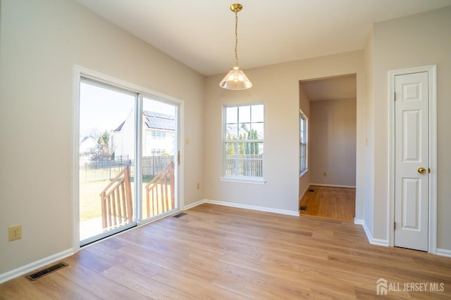 17 Larkspur Dr, South Brunswick, NJ 08810 - empty room featuring light wood-style flooring, baseboards, and visible vents