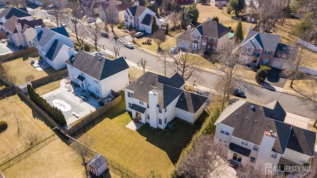 17 Larkspur Dr, South Brunswick, NJ 08810 - birds eye view of property with a residential view
