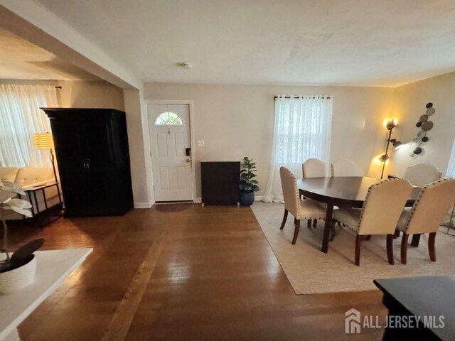 10 S 8th Ave S, Highland Park, NJ 08904 - dining space featuring wood finished floors