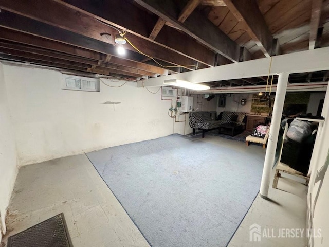 10 S 8th Ave S, Highland Park, NJ 08904 - unfinished below grade area with electric panel