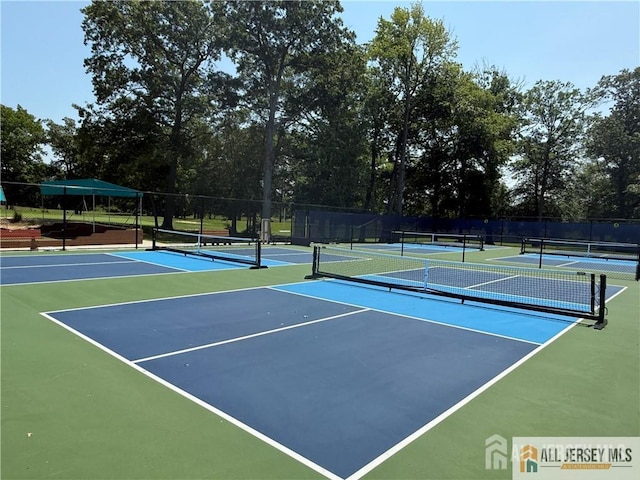 546 Cornus Plz Unit C, Monroe, NJ 08831 - view of tennis court featuring community basketball court