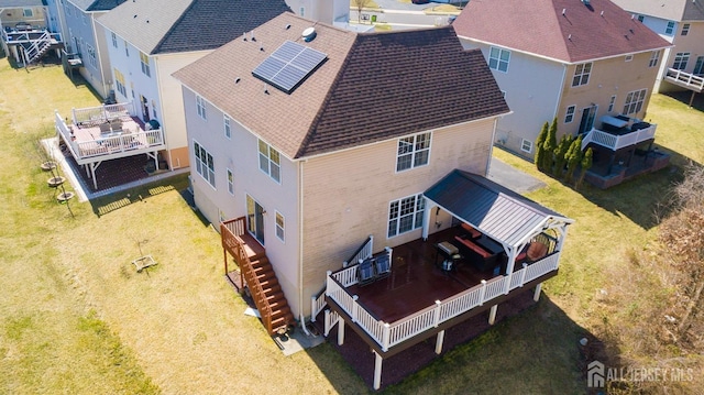 345 Morning Glory Dr, Monroe, NJ 08831 - birds eye view of property featuring a residential view
