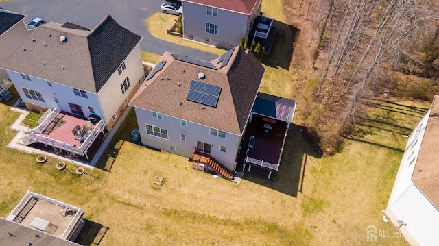 345 Morning Glory Dr, Monroe, NJ 08831 - aerial view of property and surrounding area