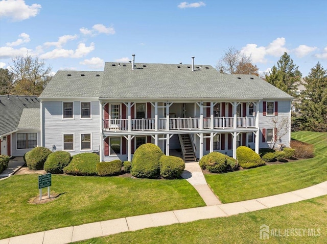135 Hatfield Ln, East Brunswick, NJ 08816 - view of building exterior featuring stairway