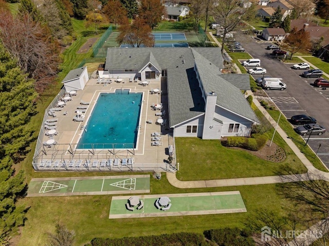 135 Hatfield Ln, East Brunswick, NJ 08816 - birds eye view of property