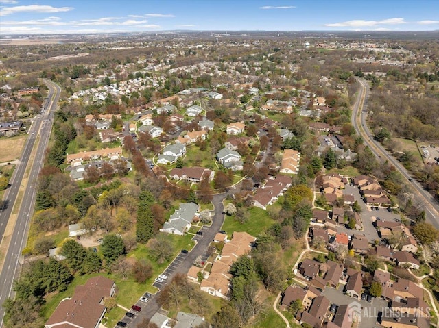 135 Hatfield Ln, East Brunswick, NJ 08816 - bird's eye view featuring a residential view