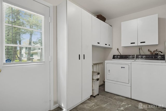 4 Franklin Ct, East Brunswick, NJ 08816 - laundry area with independent washer and dryer and cabinet space