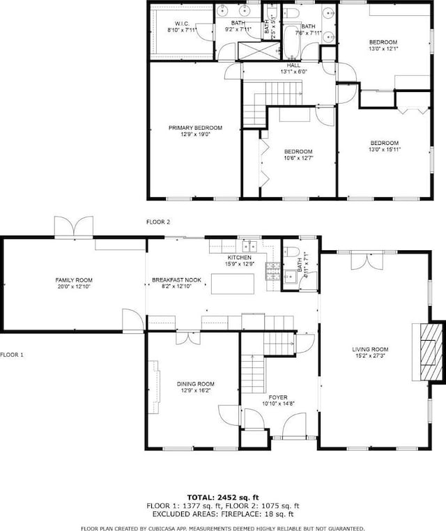 17 SE Candle Ln, East Brunswick, NJ 08816 - floor plan