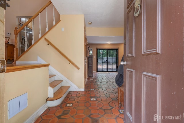 2 Kerry Ct, Old Bridge, NJ 08857 - entryway featuring stairway