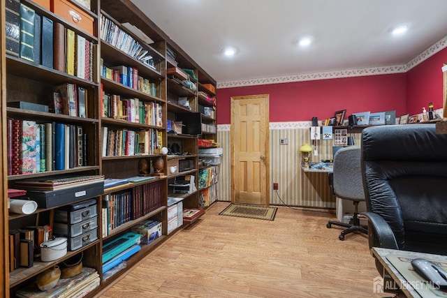 2 Kerry Ct, Old Bridge, NJ 08857 - office space featuring wood finished floors and recessed lighting