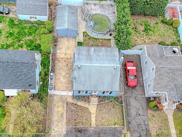 drone / aerial view