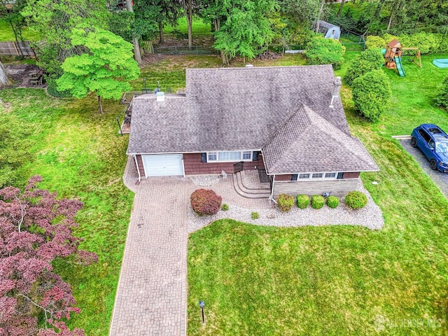 1056 Kearney Dr, North Brunswick, NJ 08902 - view from above of property
