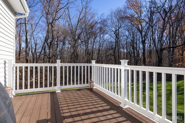 view of deck