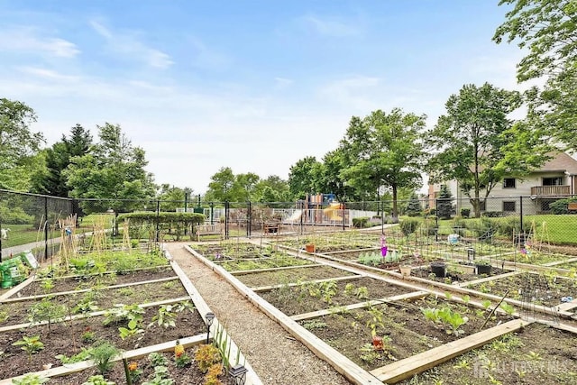 422 Ravens Crest Dr, Plainsboro, NJ 08536 - view of yard with a garden