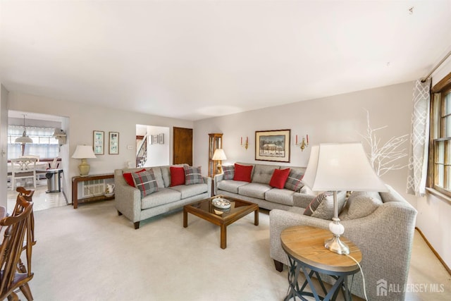 77 Highview Dr, Woodbridge Proper, NJ 07095 - living area featuring light colored carpet