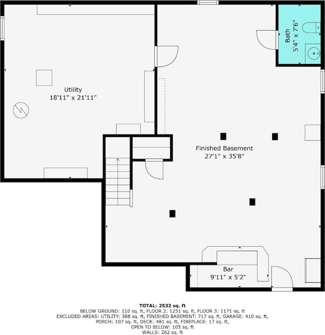 89 King St, Edison, NJ 08820 - view of room layout