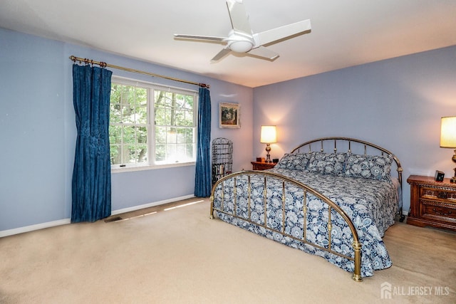 89 King St, Edison, NJ 08820 - bedroom with carpet and a ceiling fan