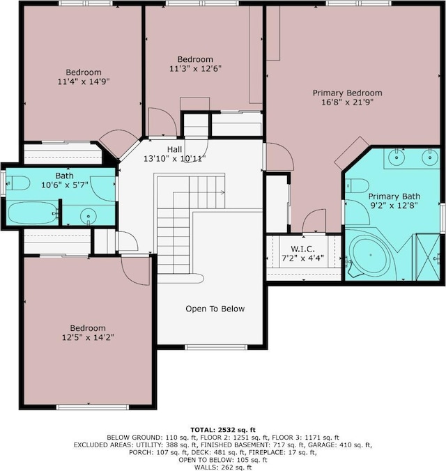 89 King St, Edison, NJ 08820 - view of floor plan / room layout